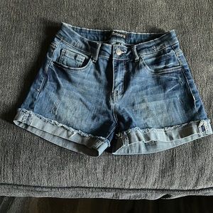 Shorts for the summer time being sold.